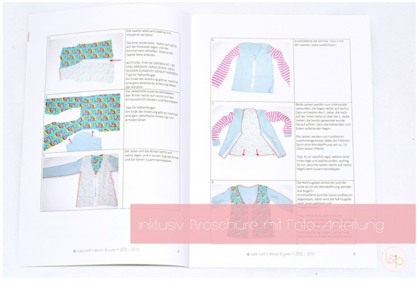 Papierschnittmuster - Jeanskleid No.15 - Kinder - Lillesol & Pelle